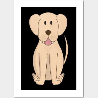 Dog Cartoon Amazing Labrador Retriever Posters and Art